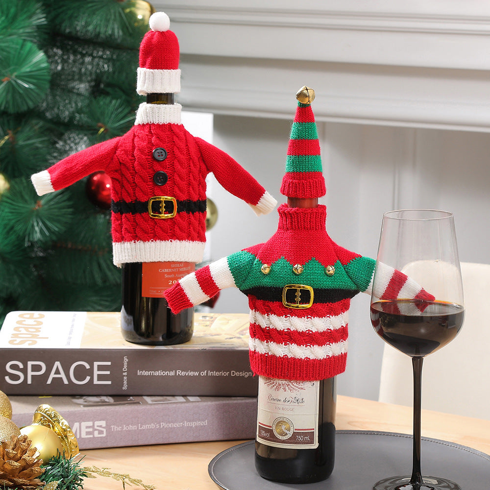 Christmas Holiday Gift | Wine Bottle Cover - Lovenjoy
