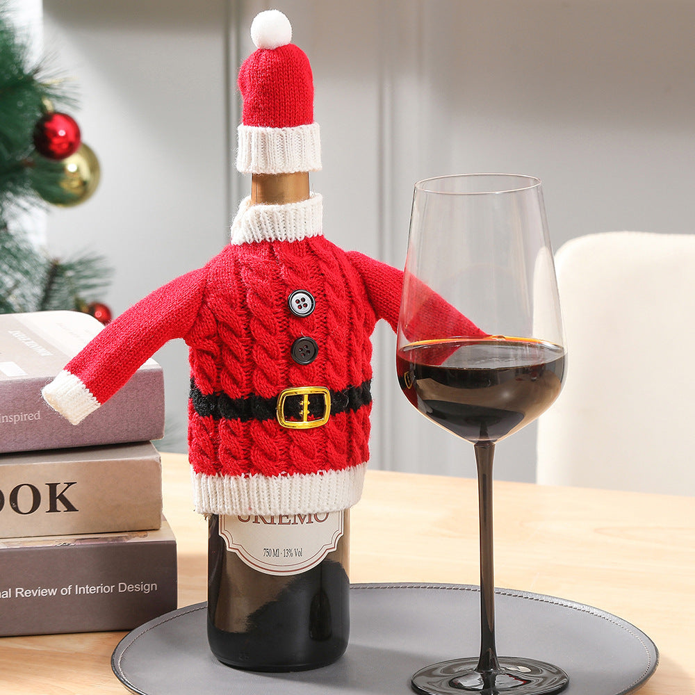 Christmas Holiday Gift | Wine Bottle Cover - Lovenjoy