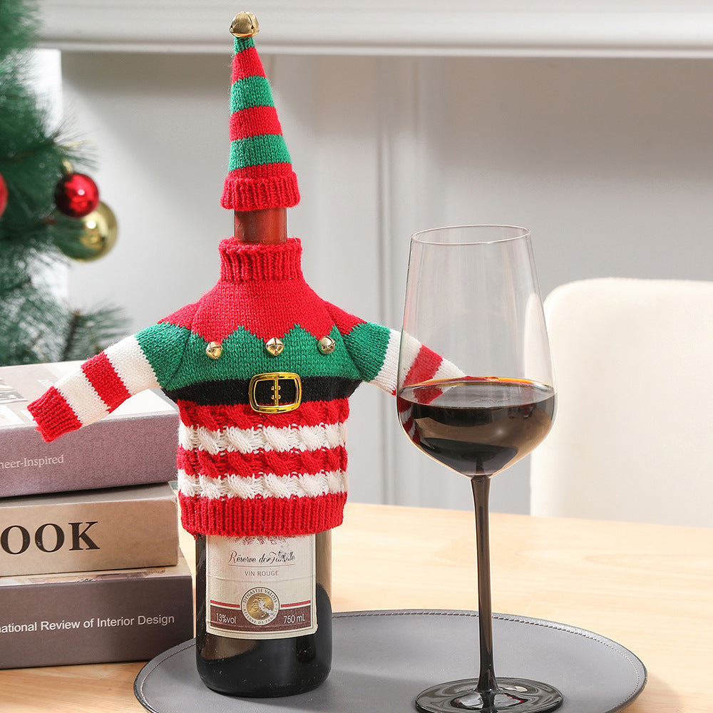 Christmas Holiday Gift | Wine Bottle Cover - Lovenjoy