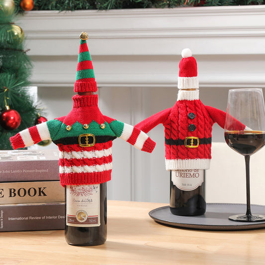 Christmas Holiday Gift | Wine Bottle Cover