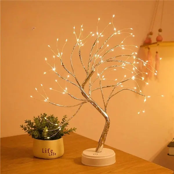 Twinkling Tree Night Light | Home Decor - My Store