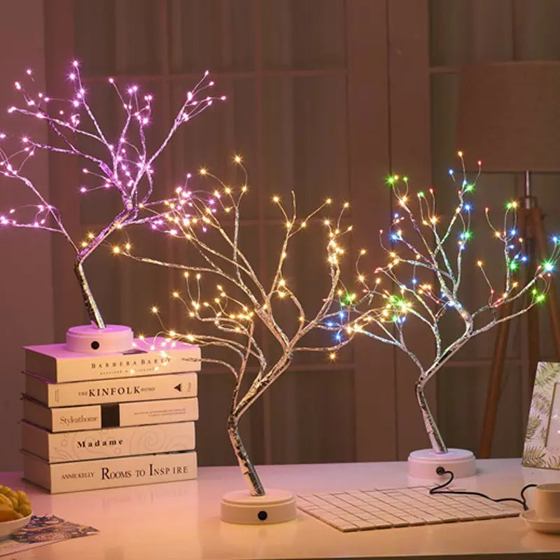 Twinkling Tree Night Light | Home Decor - My Store