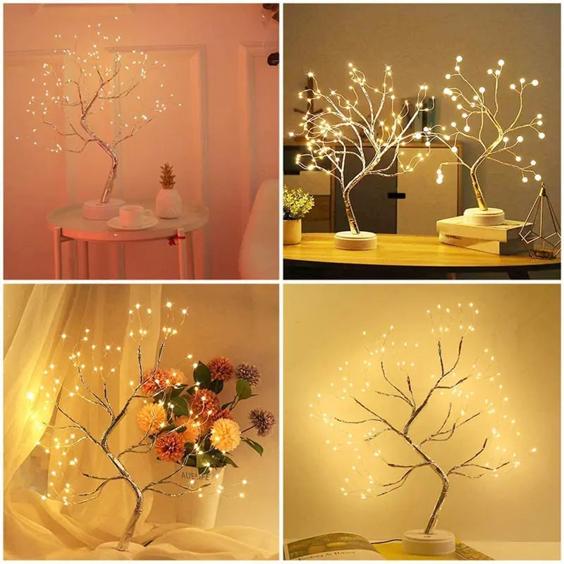 Twinkling Tree Night Light | Home Decor - My Store