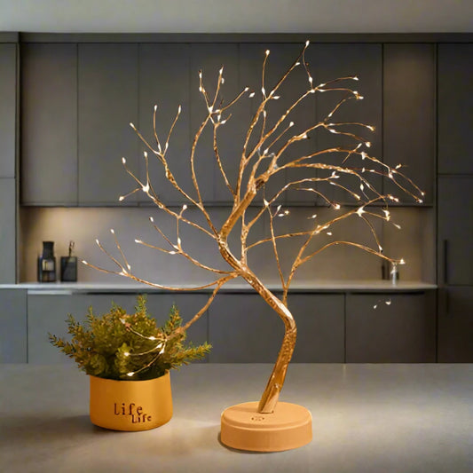 Twinkling Tree Night Light | Home Decor - My Store